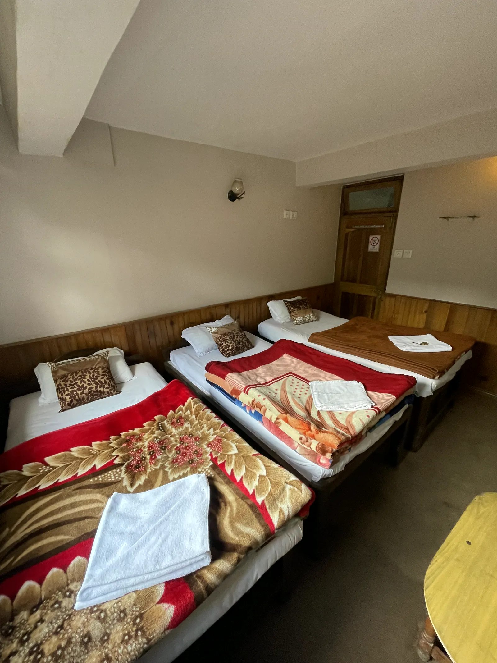 Real multi-bed family room at Hotel Tranquility